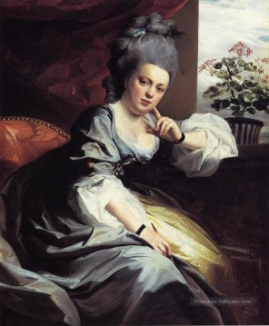 Mme Clark Gayton Nouvelle Angleterre Portraiture John Singleton Copley Peinture à l'huile